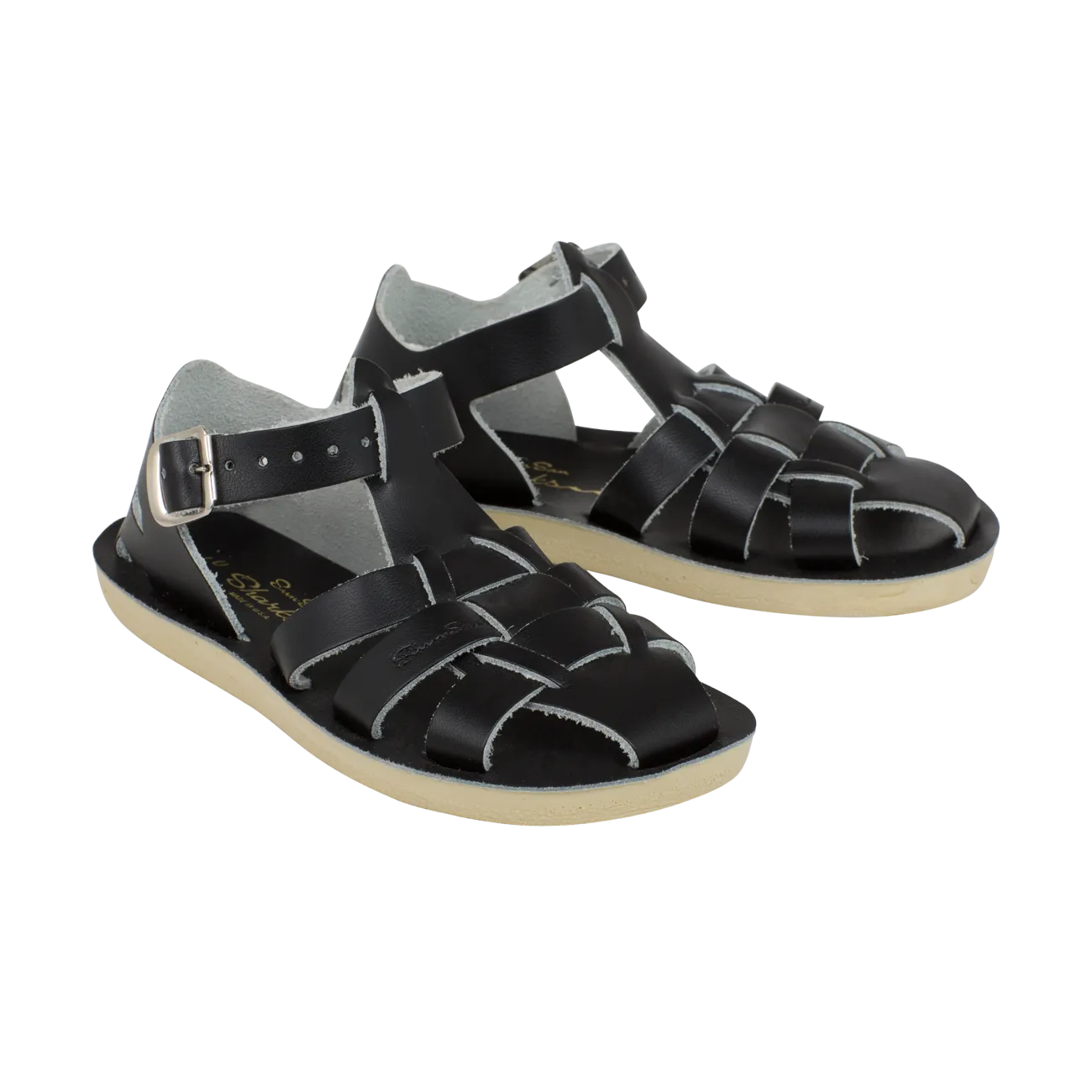 (4406) Salt-Water Sandal Shark - BLACK