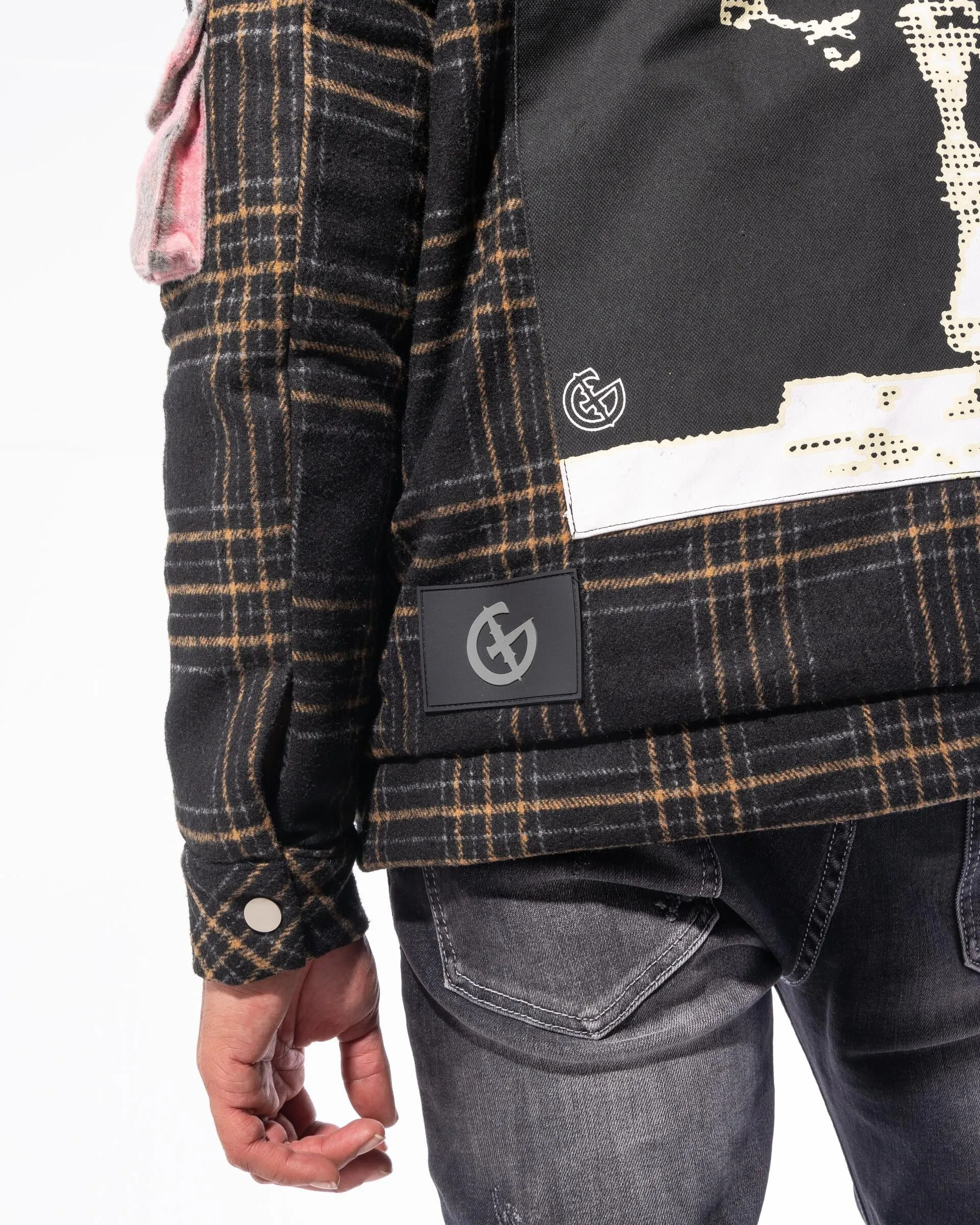 ACCOMPLICE FLANNEL BLACK