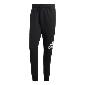 Adidas Sports trousers in brushed cotton with ankle cuff HA4342 black