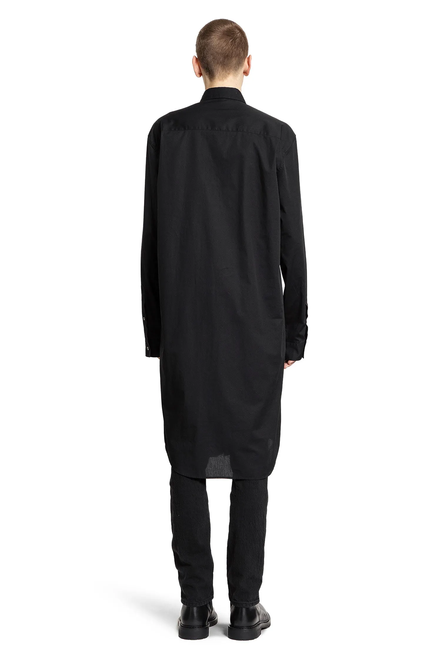 ANN DEMEULEMEESTER MAN BLACK SHIRTS