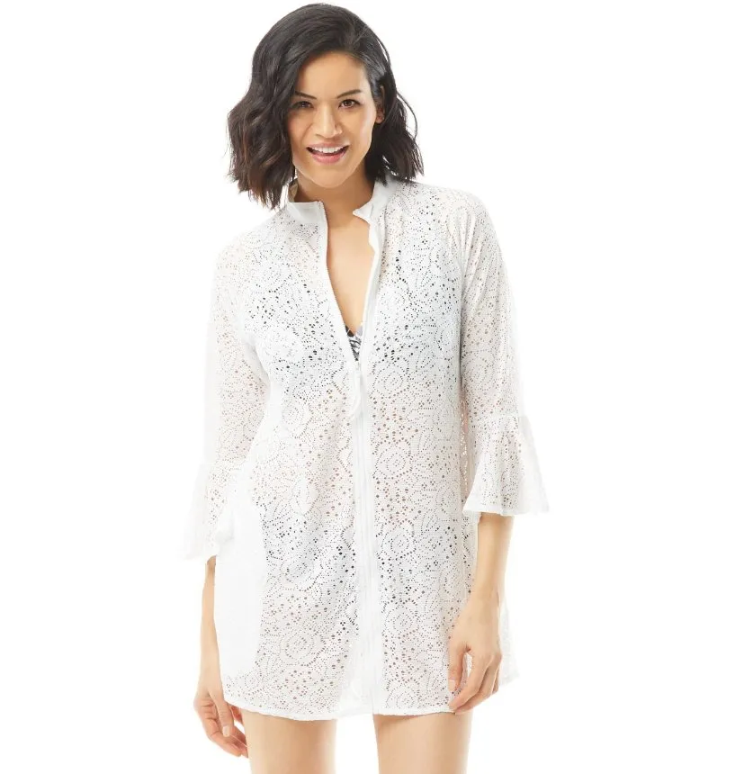 BEACH HOUSE VANESSA CROCHET COVERUP