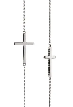 Black Stone Cross Scapular