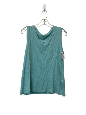 Blue Top Sleeveless Basic Madewell, Size S