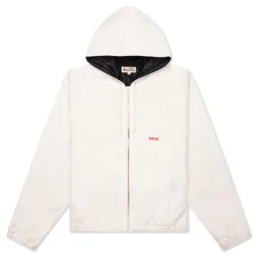 Canvas Insulated Work Jacket - Bone