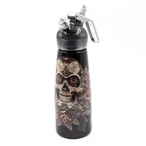 CREAM DISPENSER - 473ml Skull and Pistols Black