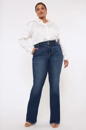 Dallas High Rise Bootcut Jeans (Plus Size)