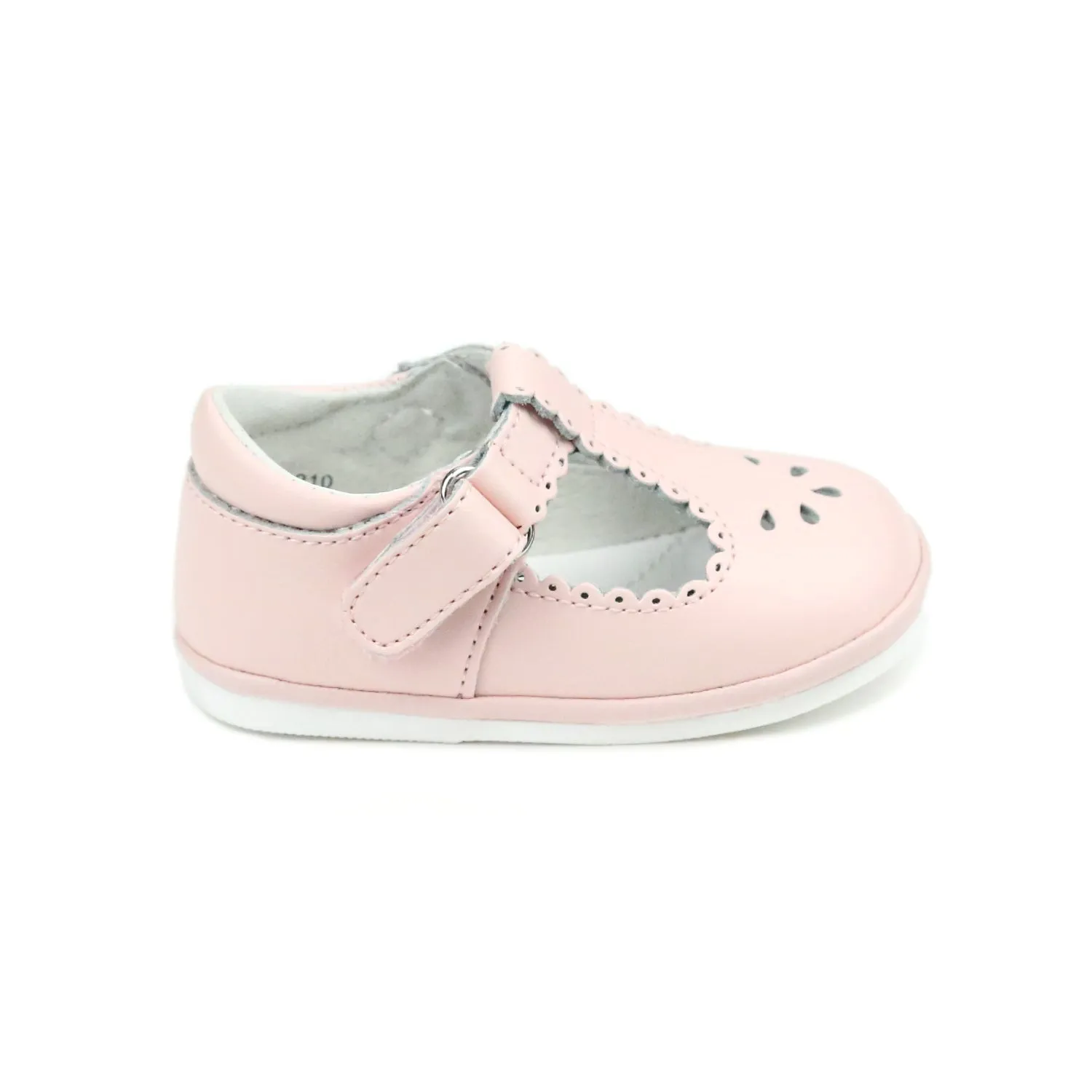 Dottie Scalloped T-Strap Mary Jane (Baby)