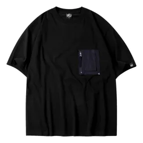 DPLS UTILITY POCKET WITH ZIP T-BLACK