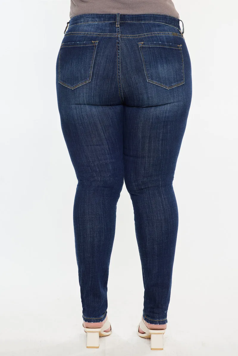 Elizabeth High Rise Super Skinny Jeans (Plus Size)