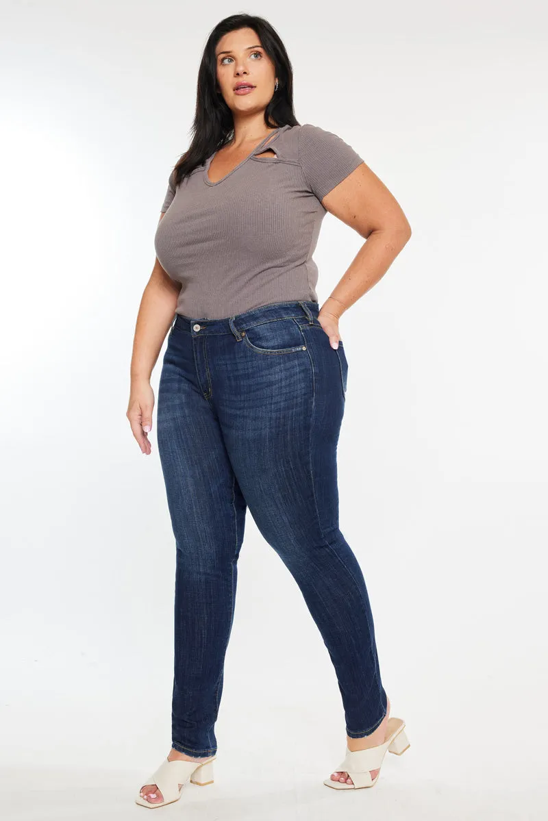 Elizabeth High Rise Super Skinny Jeans (Plus Size)