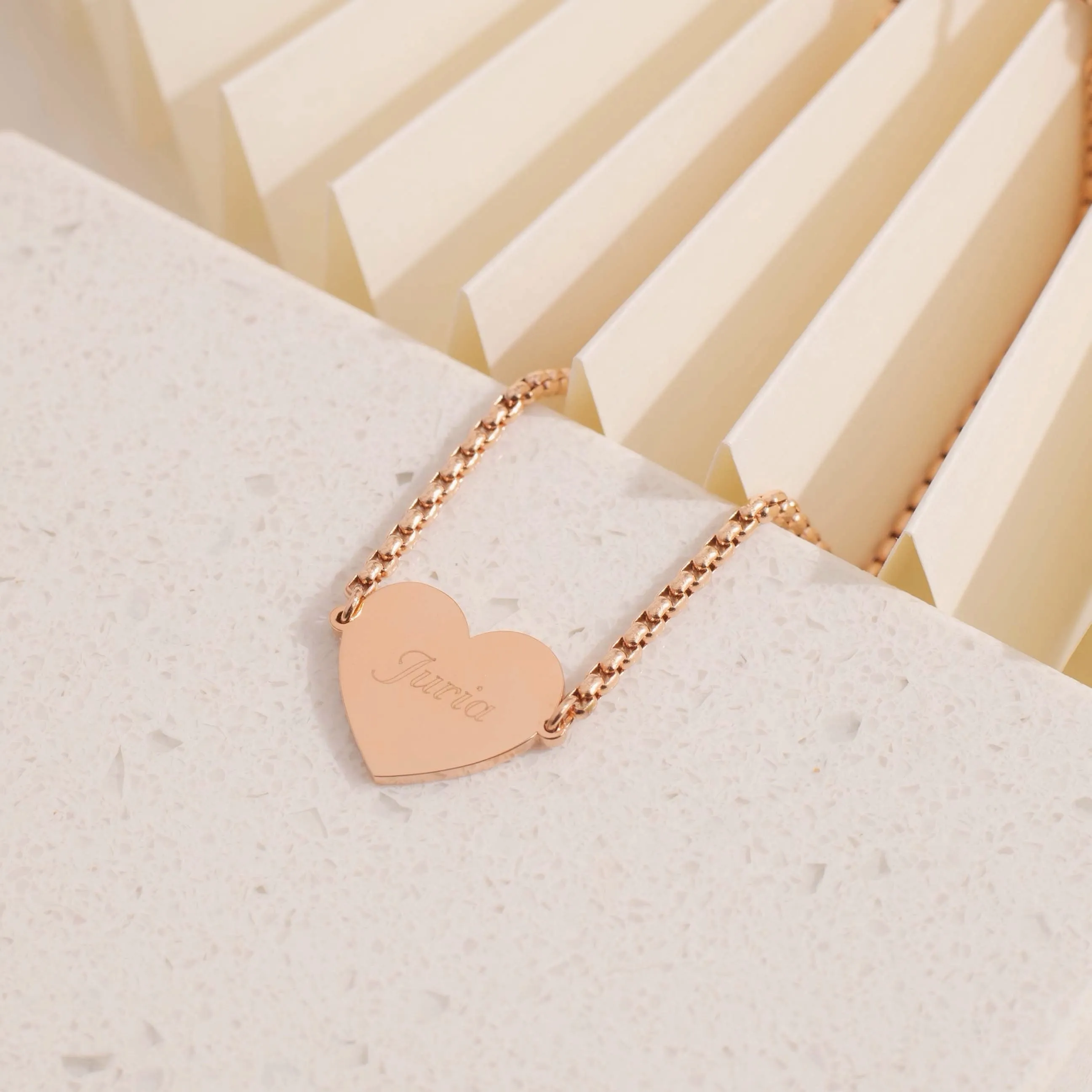 Ellie Heart Bracelet