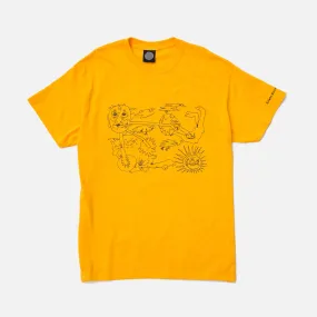 Espen & Marianne T-shirt - Sunflower