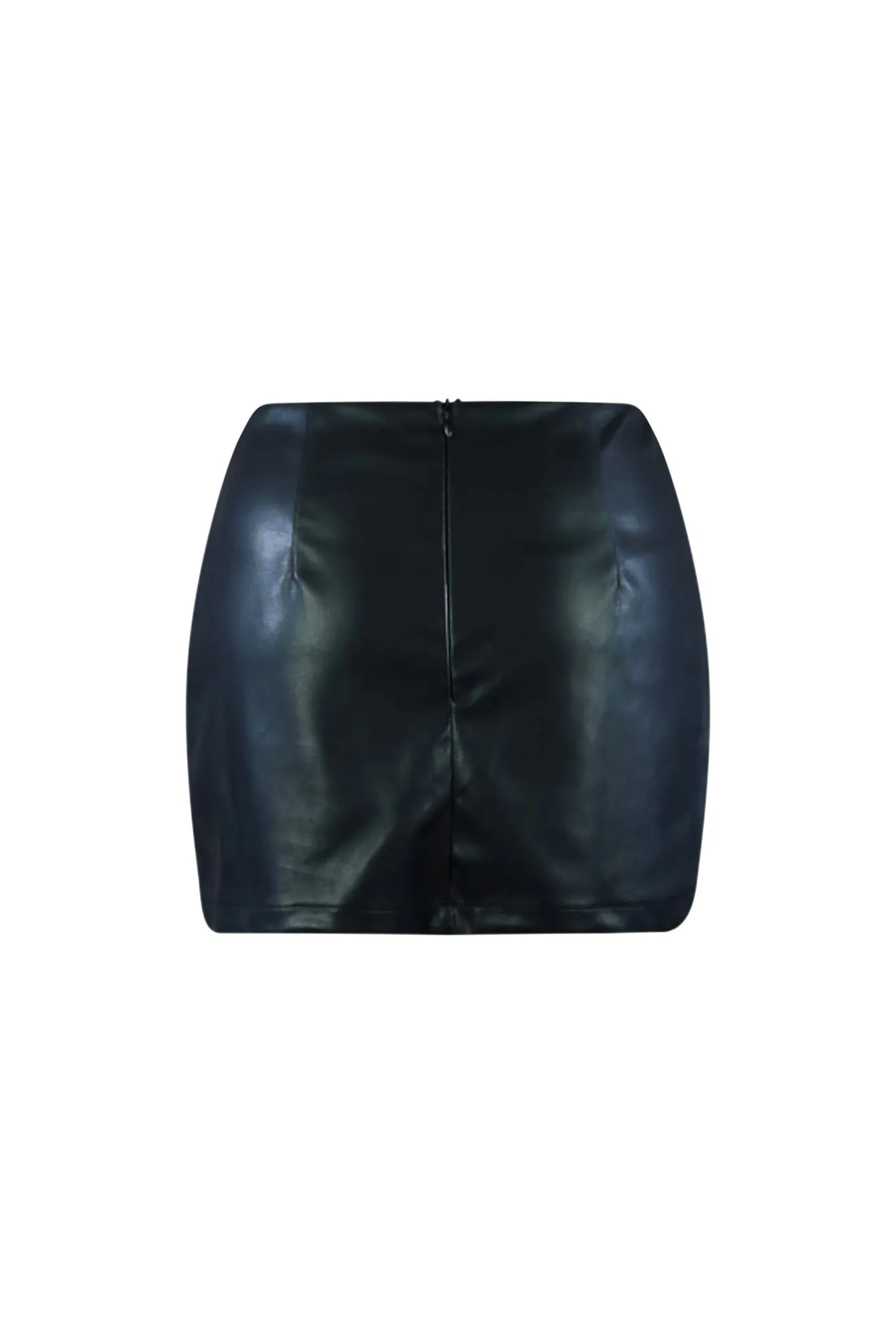 Fine Girl Faux Leather Skort