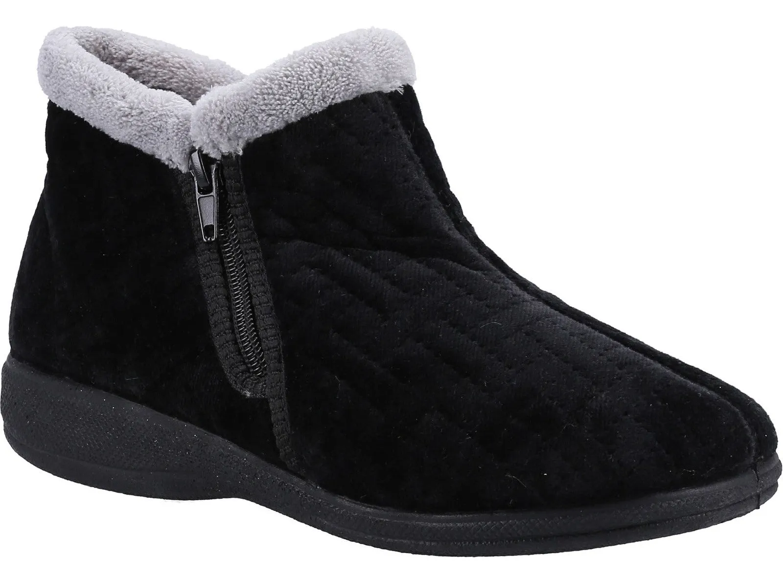 Fleet & Foster Perendale Womens Wide Fit Slipper