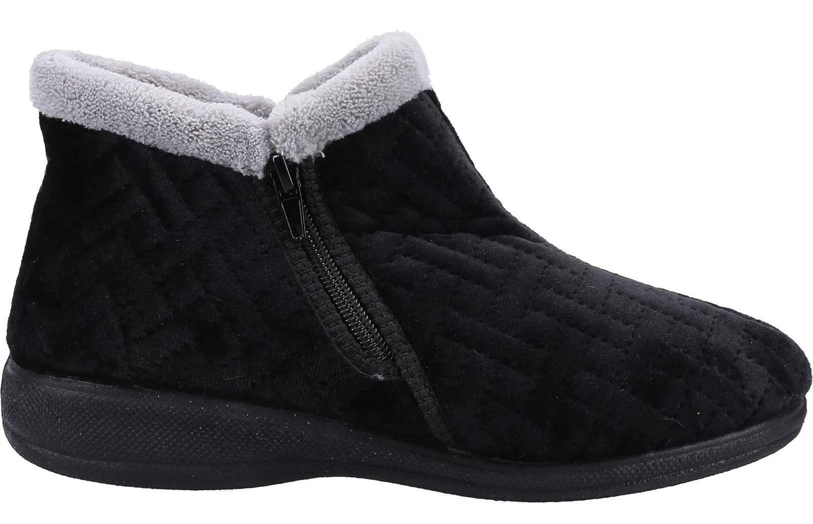 Fleet & Foster Perendale Womens Wide Fit Slipper