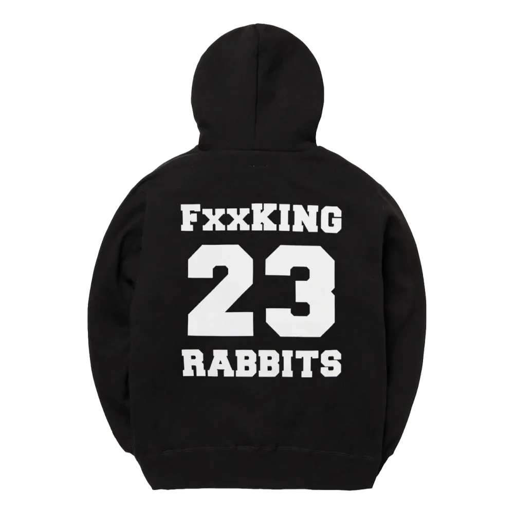 #FR2 COLLEGE LOGO HOODIE-BLACK