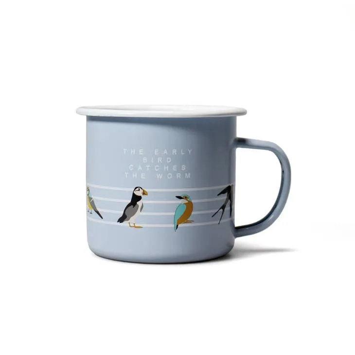 Free as a Bird Enamel Mug