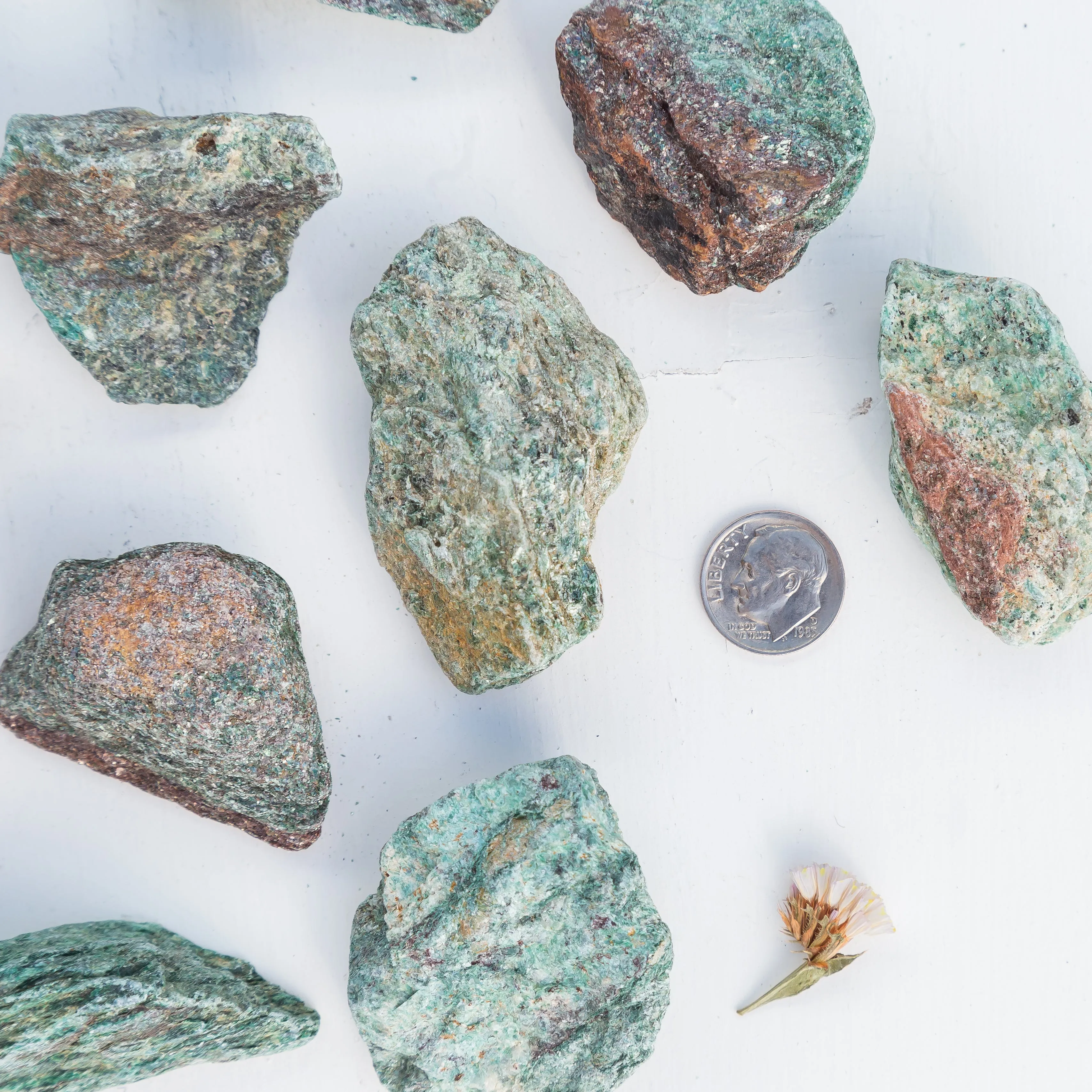 Fuchsite - Green, Rough, Chunks