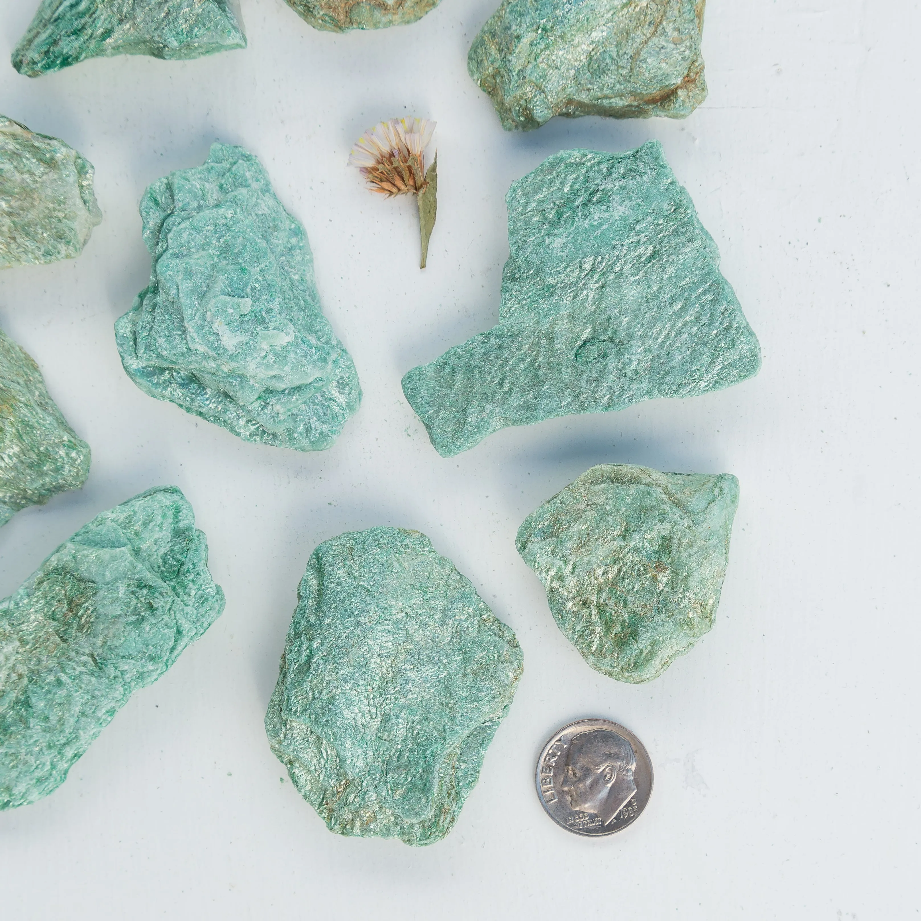 Fuchsite - Green, Rough, Chunks