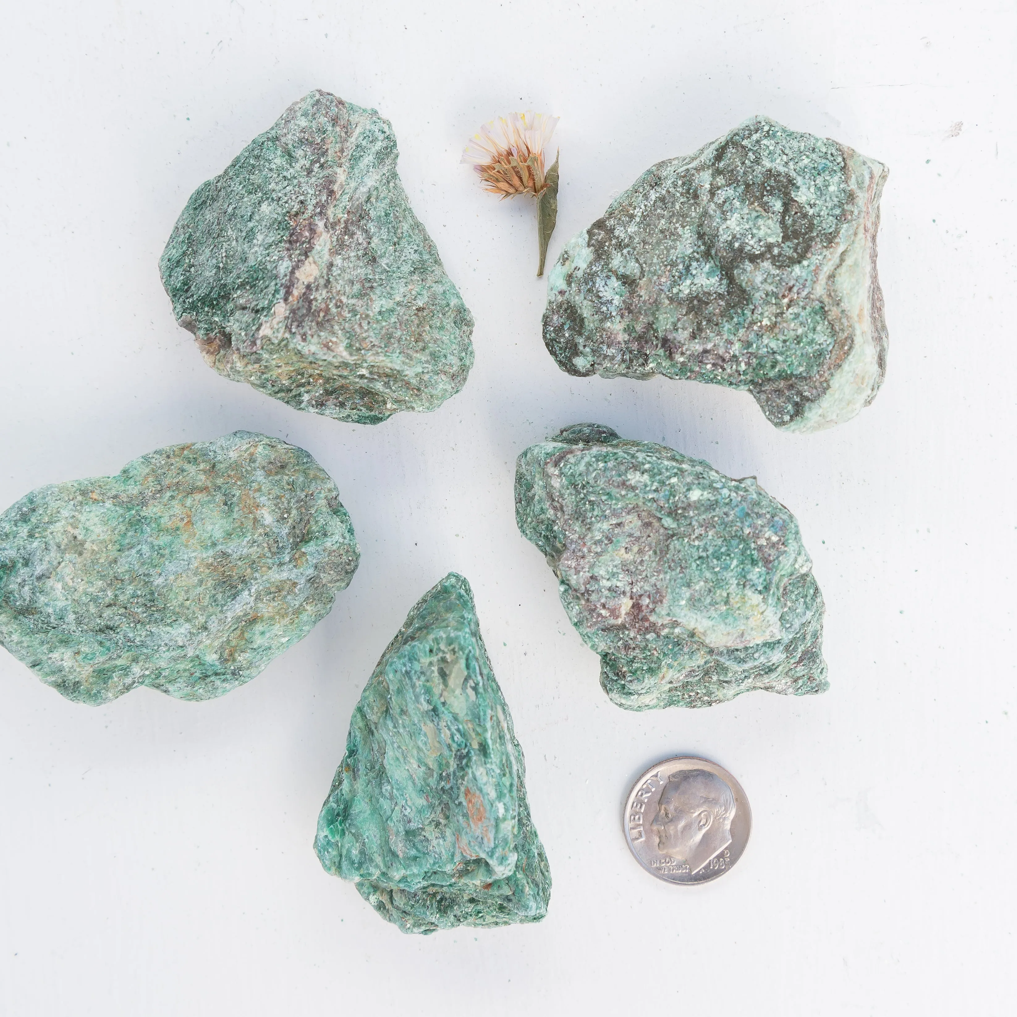 Fuchsite - Green, Rough, Chunks