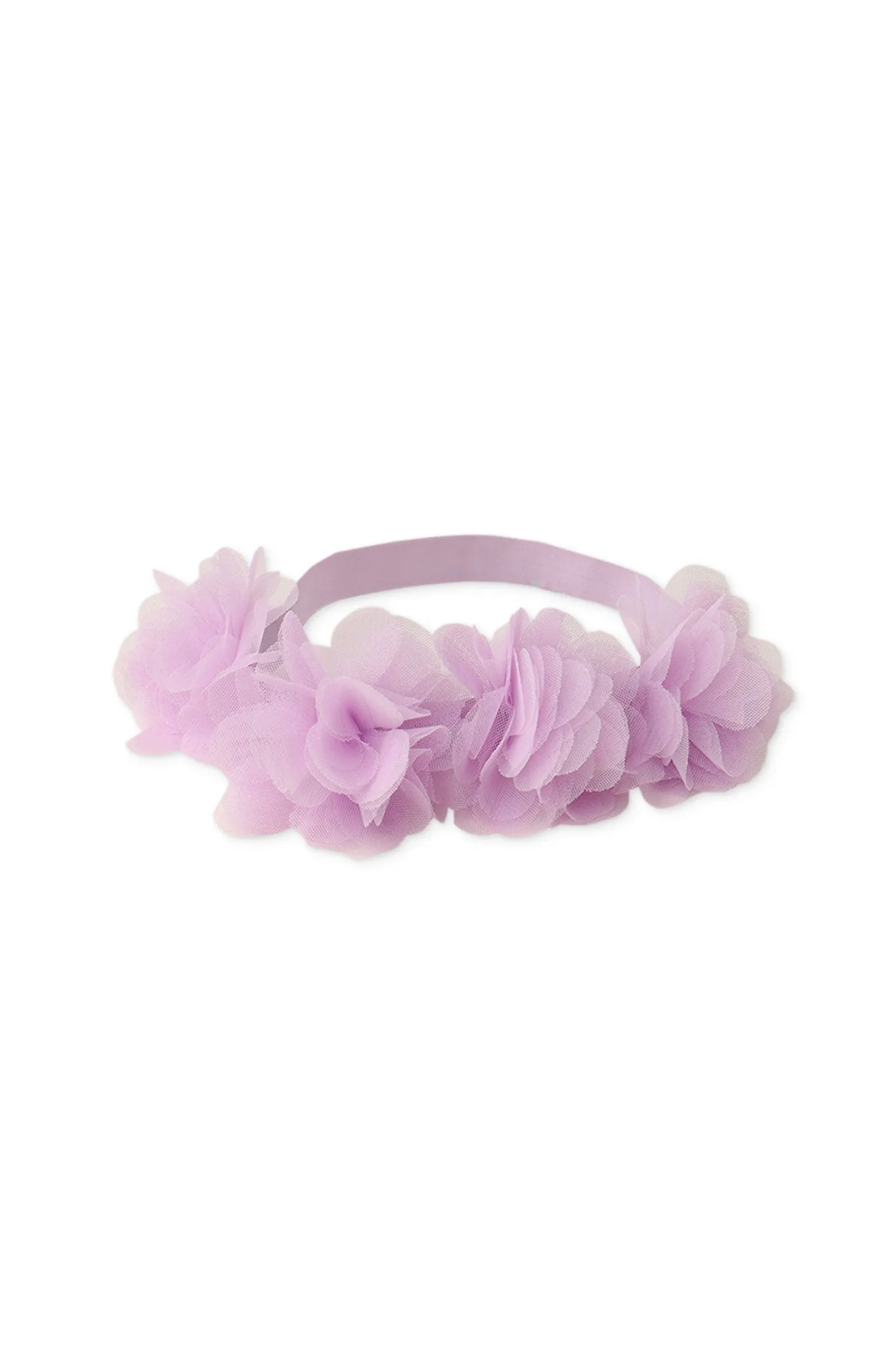 Gingersnaps Flower Appliques Turban Headband