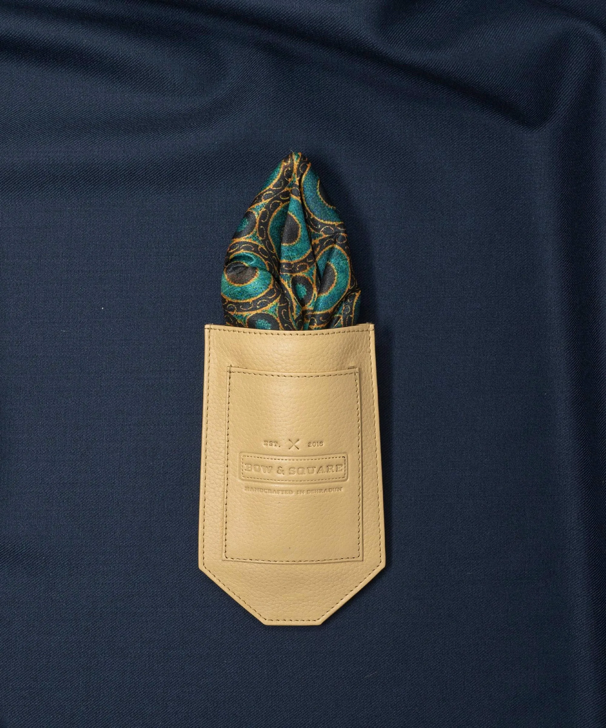 Green Pocket Square