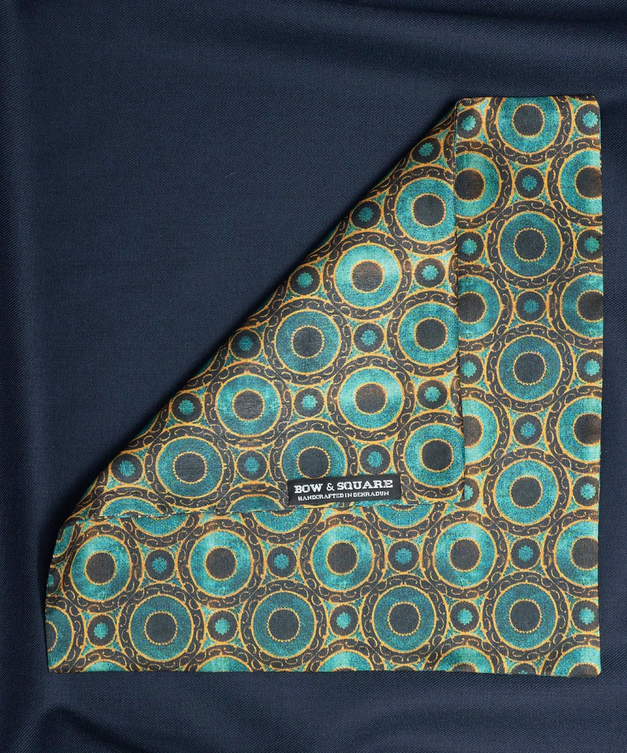 Green Pocket Square