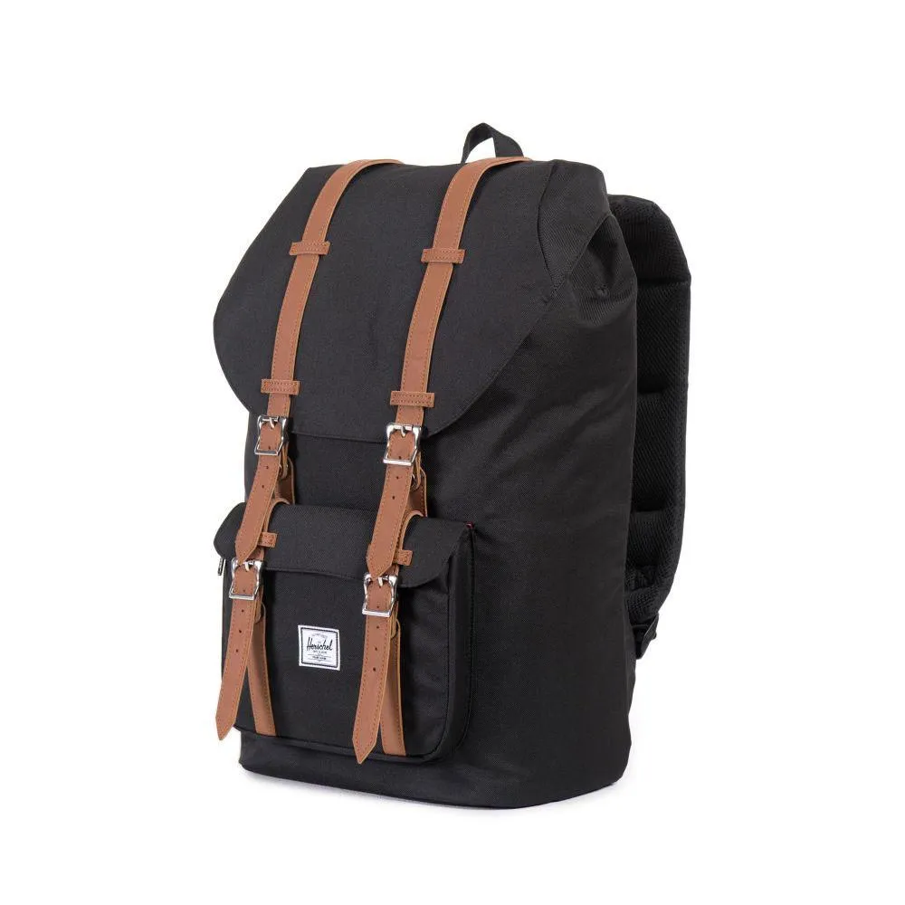 Herschel Supply Co. Little America Laptop BackPack - Black / Tan