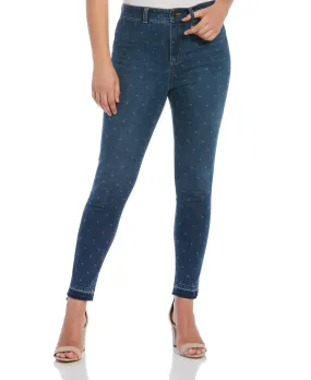 High Rise Skinny Denim Pant