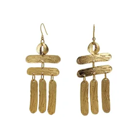 Lingua Nigra Building a Ladder Earrings