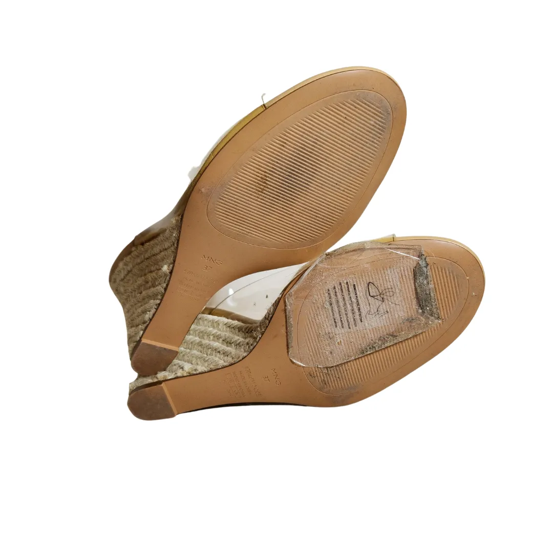 Mango Vinyl and Jute Wedges | Gently Used |