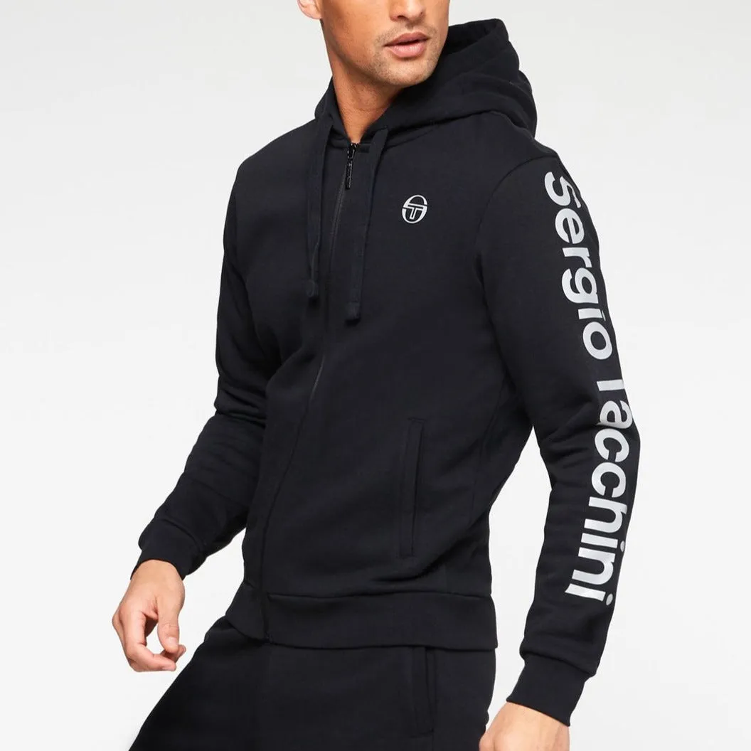 NAMAR ZIP UP HOODIE BLACK