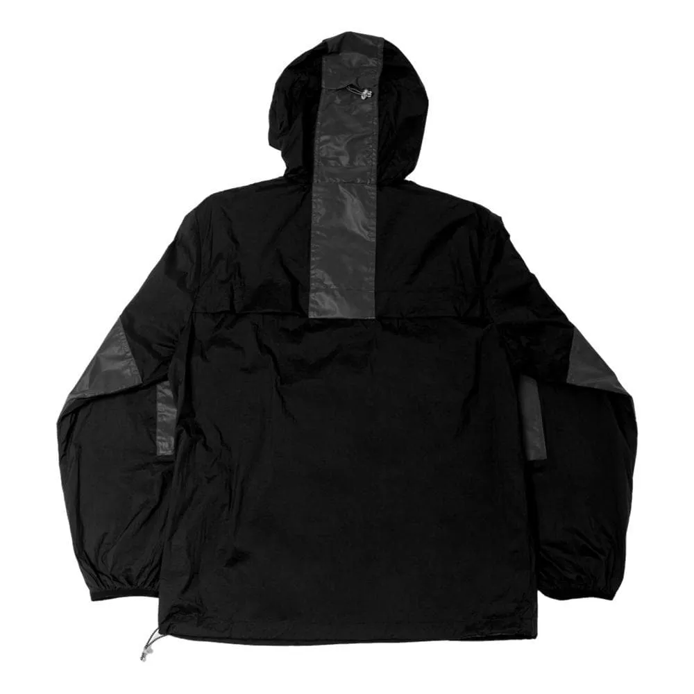 NINE POINT NINE HURRICANE ANORAK -BLACK