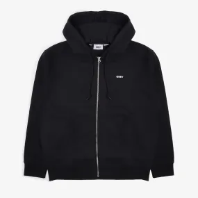 OBEY Established Works Bold Zip Up Hoodie