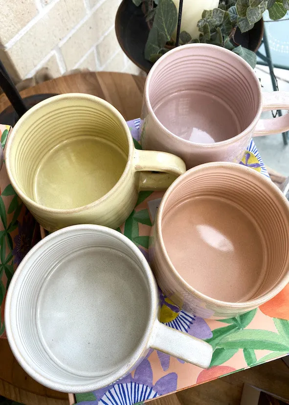 Ottawa Mixed Coloured Mugs - Set of 4