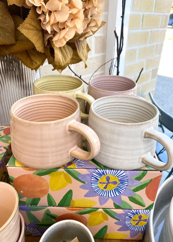 Ottawa Mixed Coloured Mugs - Set of 4