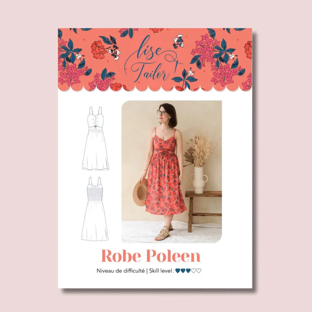 Poleen Dress Sewing Pattern by Lise Tailor