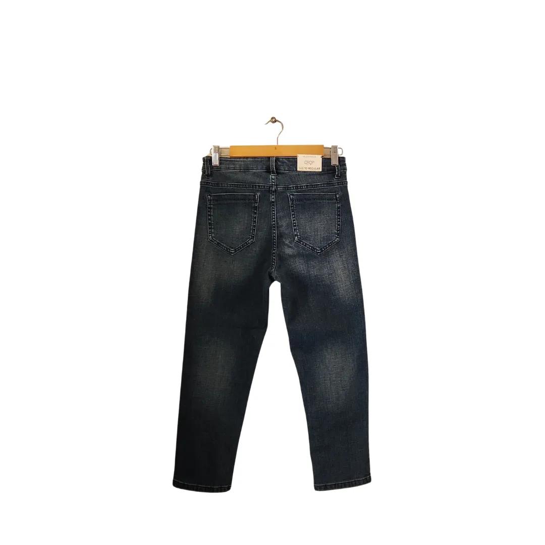 RJR John Rocha For Debenham's Blue Cropped Brooke Jeans | Brand New |