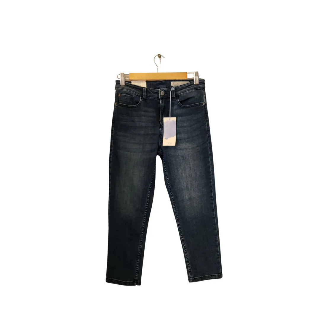 RJR John Rocha For Debenham's Blue Cropped Brooke Jeans | Brand New |