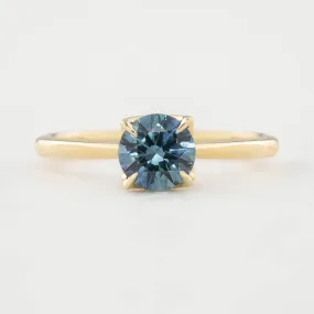 Sara Ring - 0.97ct Ocean Blue Montana Sapphire (One of a kind)