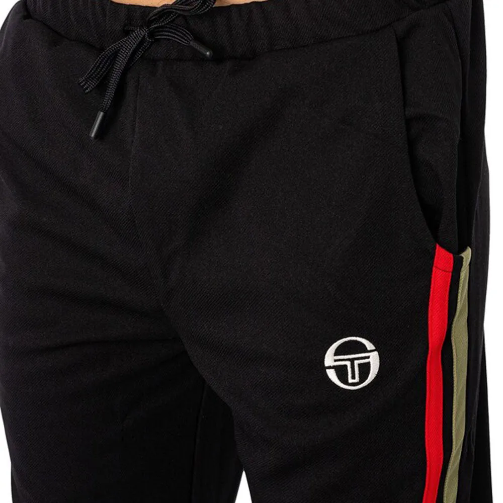 Sergio Tacchini New Damarindo Track Jogger - Black/Loden Green