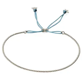 Star Sterling Silver Adjustable Bangle by CLO&LOU