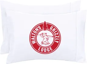 Walton's Grizzly Lodge Autographable Pillow Case